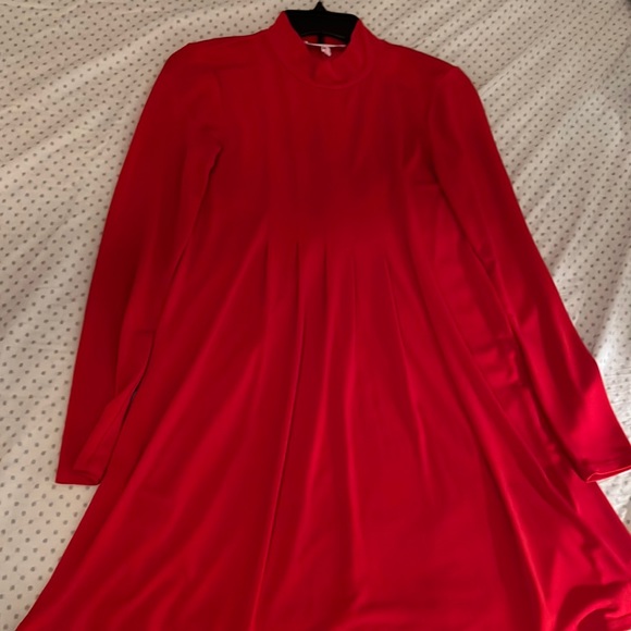 Red long sleeve dress from BCBG generation - Picture 1 of 3